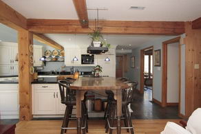 Kitchen dining area - Country homes for sale and luxury real estate including horse farms and property in the Caledon and King City areas near Toronto